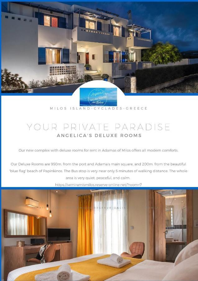 Angelica's Deluxe Rooms in Adamas Buitenkant foto